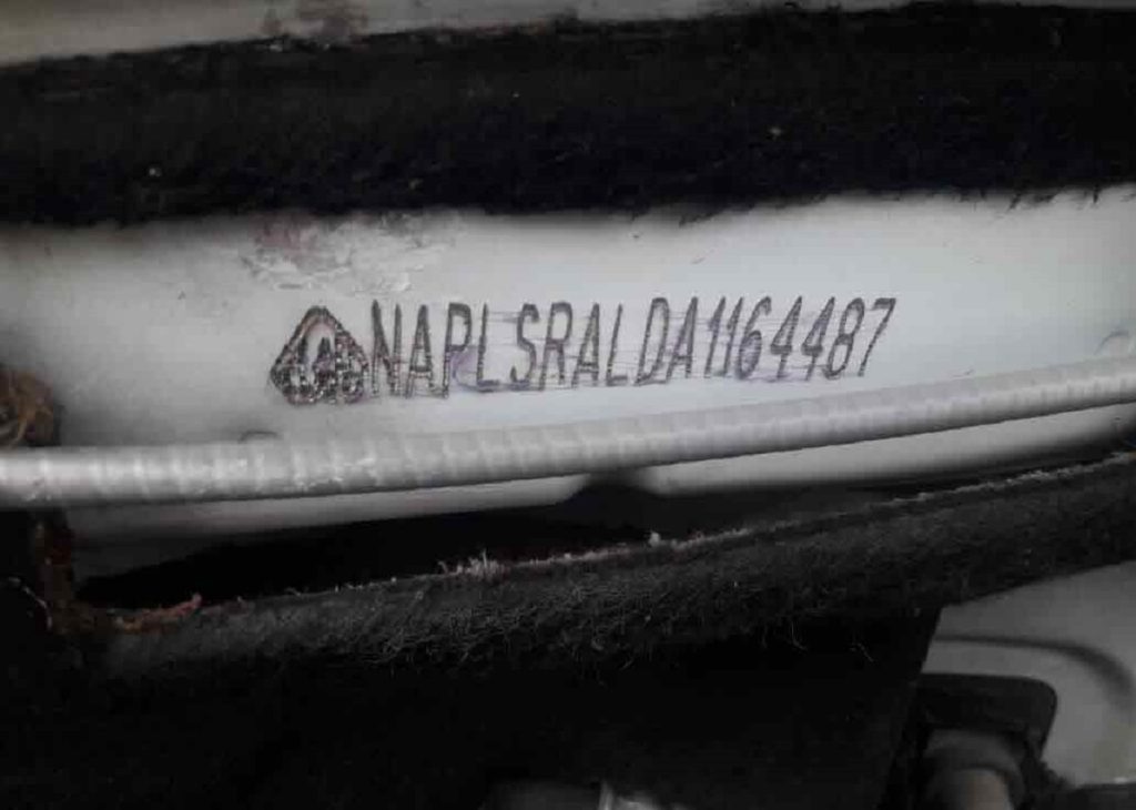 شماره شاسی پراید کجاست؟