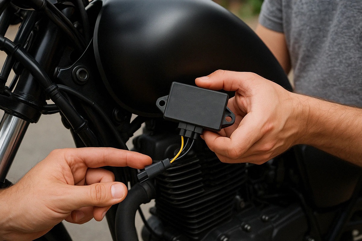 خرابی ترانزیستور موتور سیکلت