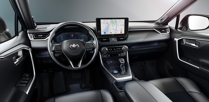 نمای داخلی تویوتا راو4، قیمت و مشخصات Toyota RAV4