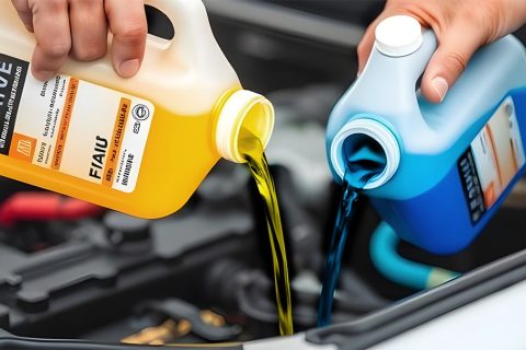 تفاوت روغن ترمز آبی و زرد