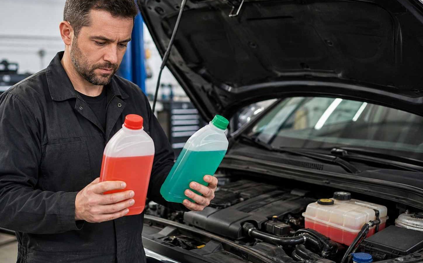 از کجا بفهمیم ضد یخ روغنی است یا اسیدی ؟ کدام بهتر است ؟