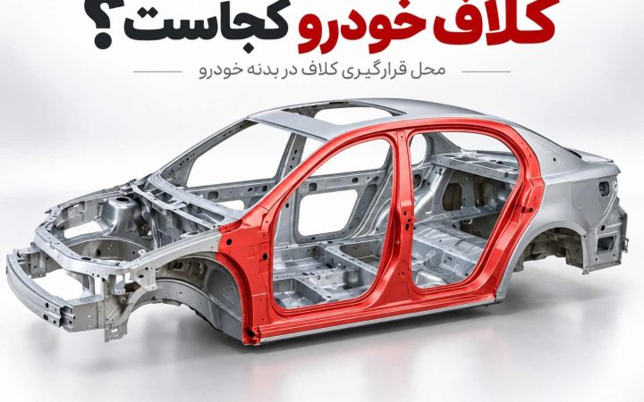 کلاف ماشین کجاست؟ محل قرارگیری کلاف خودرو با عکس