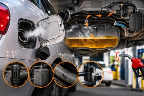 علت هوا گرفتن باک بنزین (پراید، پژو، ساینا و ..)؛ علائم، دلایل و روش رفع مشکل